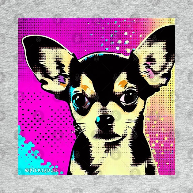 Chihuahua Pop Art by Sketchy